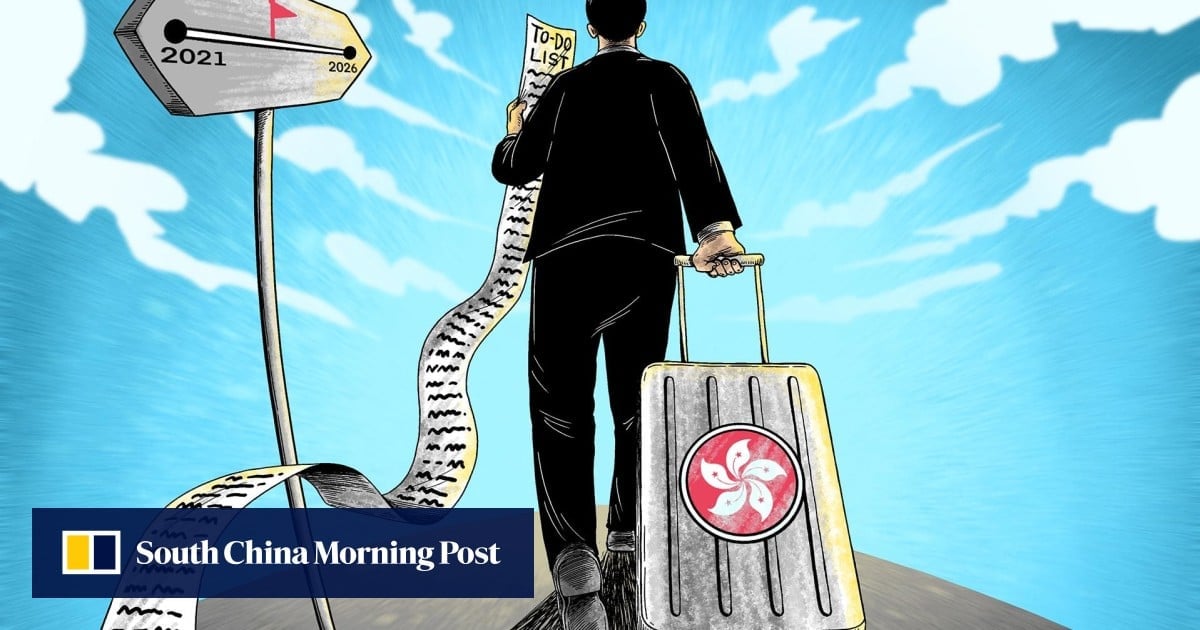 Hong Kong leader John Lee charts economic path, but will geopolitics get in his way?