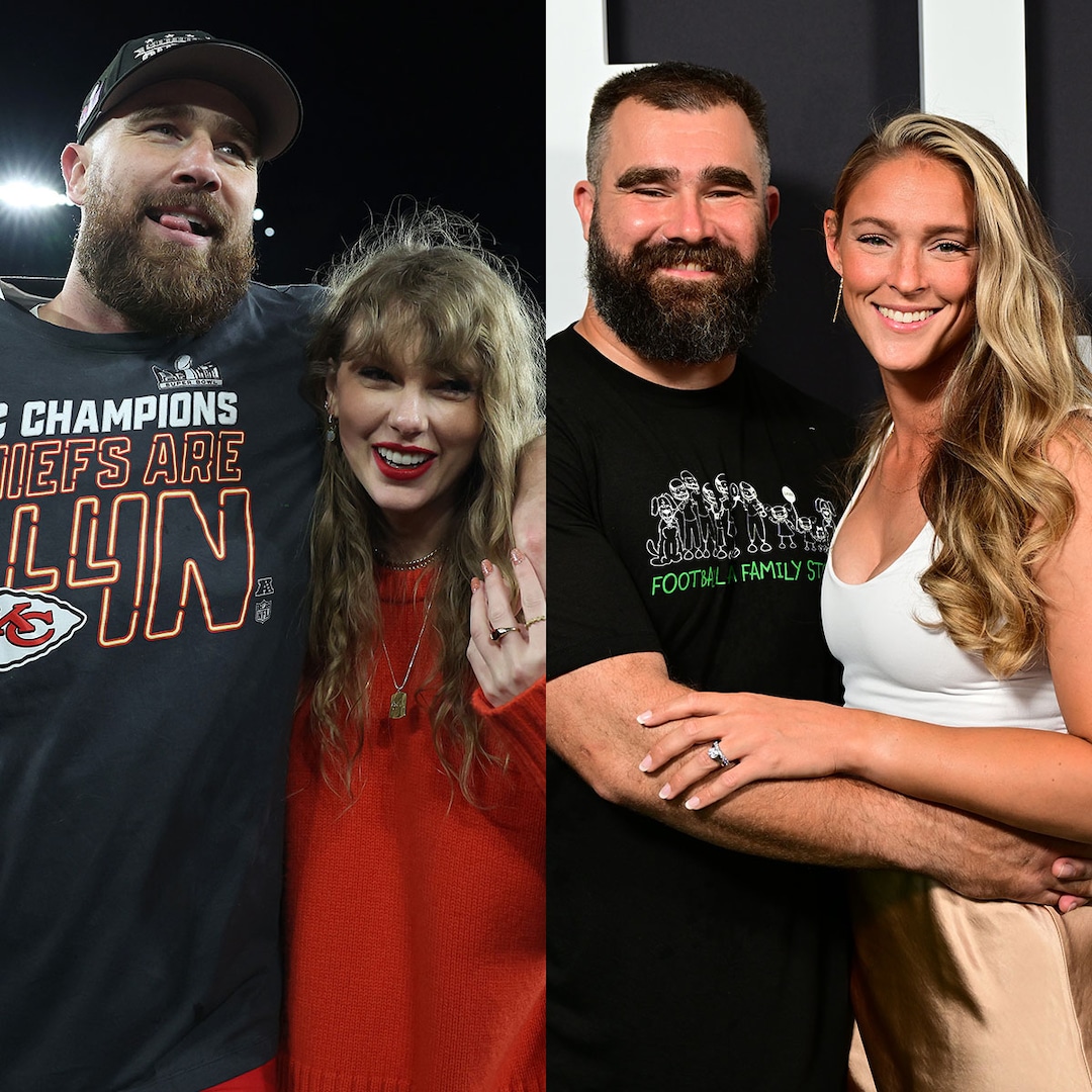  Jason, Kylie & Travis Kelce Attend Taylor Swift's Eras Tour in London 