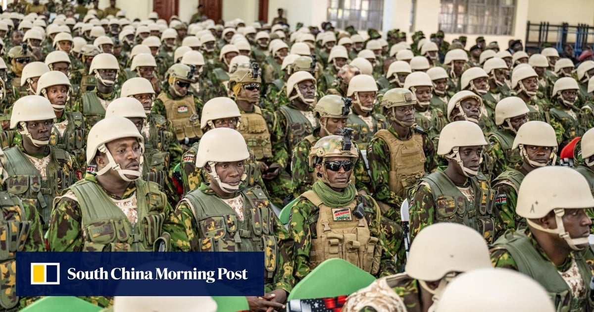 Kenya force deployed to Haiti to tackle gang violence