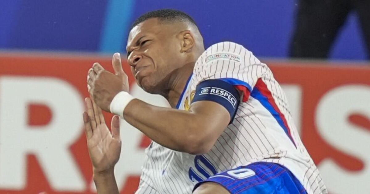 Kylian Mbappe injury update after France star rushed to hospital with broken nose