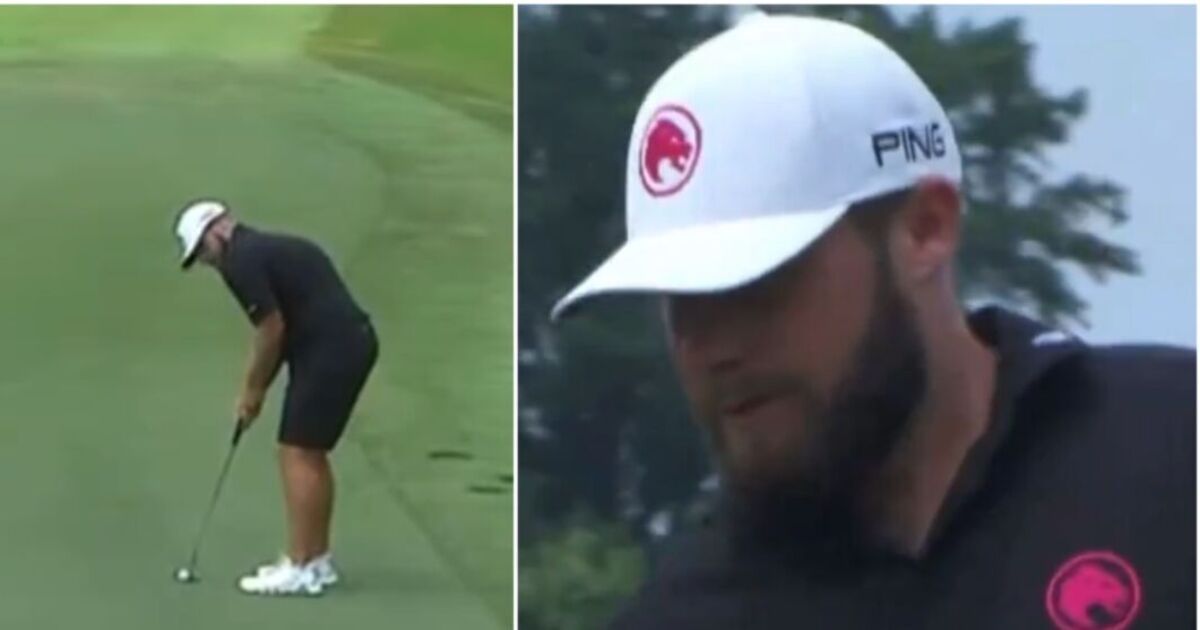 LIV Golf pundit left with egg on his face by Tyrrell Hatton during winning round