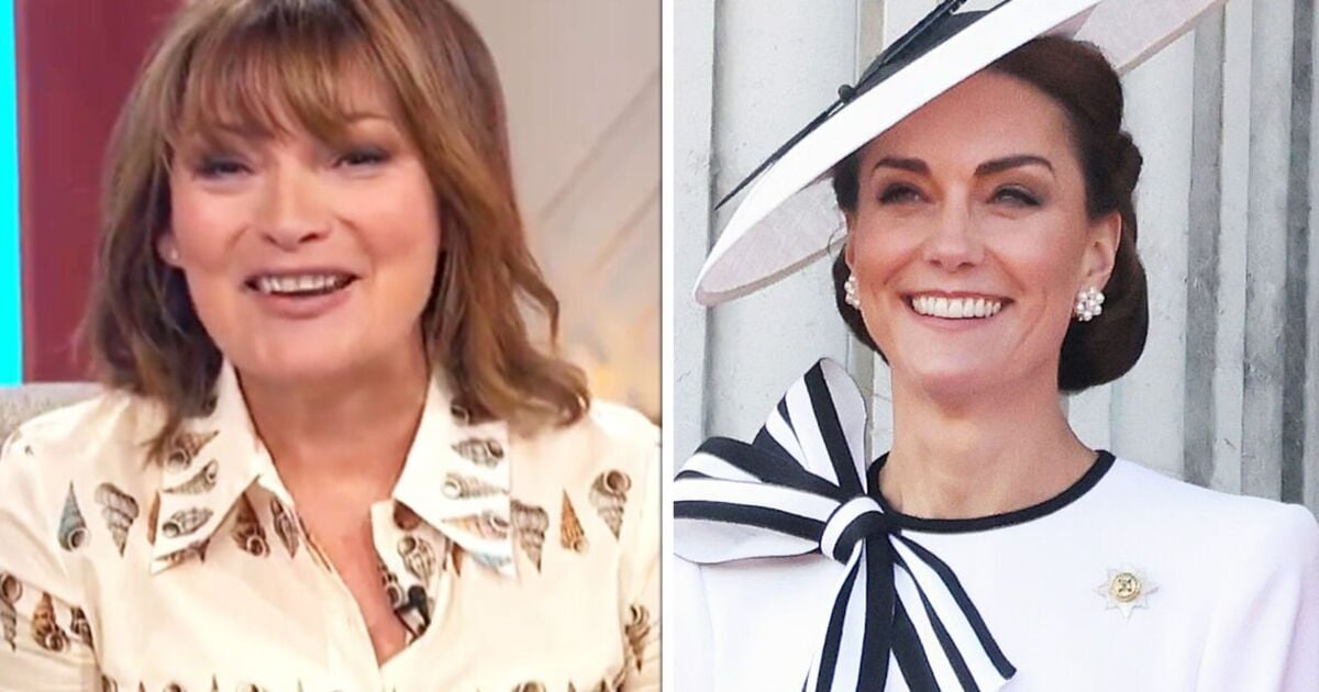 Lorraine issues two-word reaction to Princess Kate's return as she admits one concern