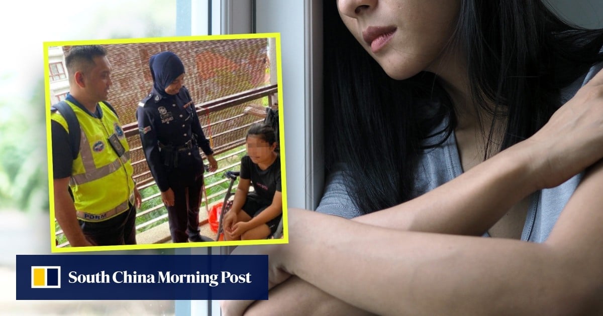 Malaysian employers lock Indonesian maid on exposed balcony, only allowed inside to work