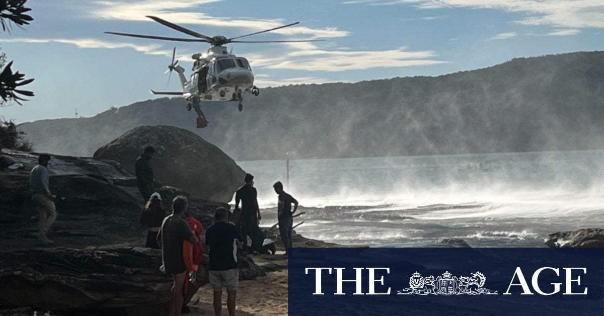 Man in critical condition after near-drowning at remote Ku-ring-gai beach