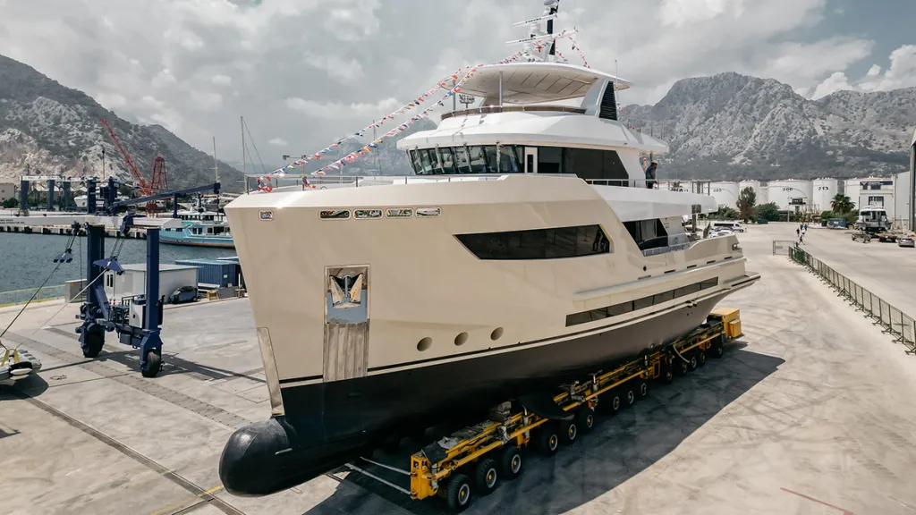 New Horizons: The Sleek 86-Foot B80 Explorer Yacht Takes to the Turkish Seas