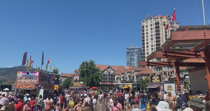 Police from all parts of B.C. head to Kelowna for Canada Day