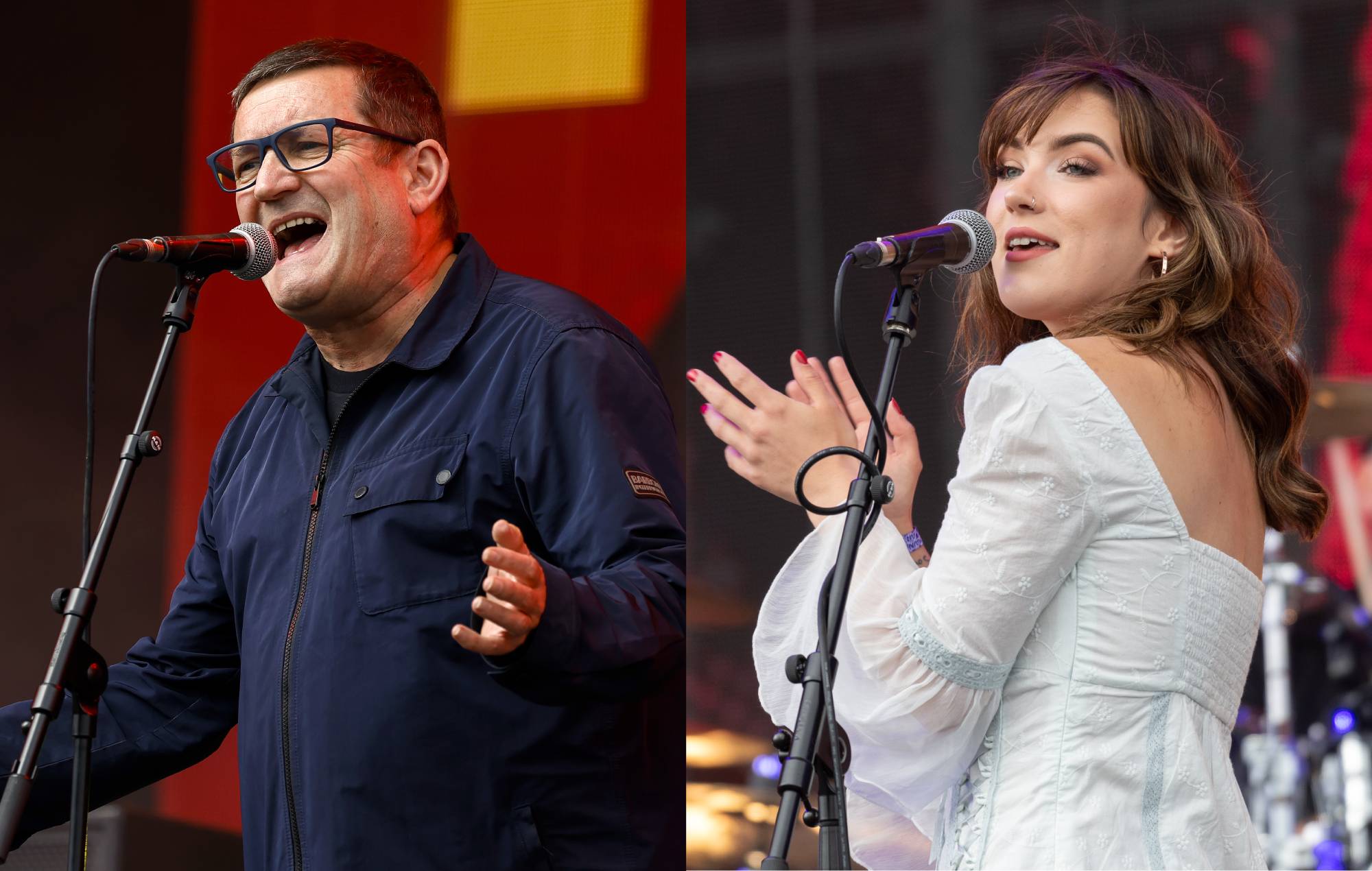 Rianne Downey joins Paul Heaton on stage at Glastonbury