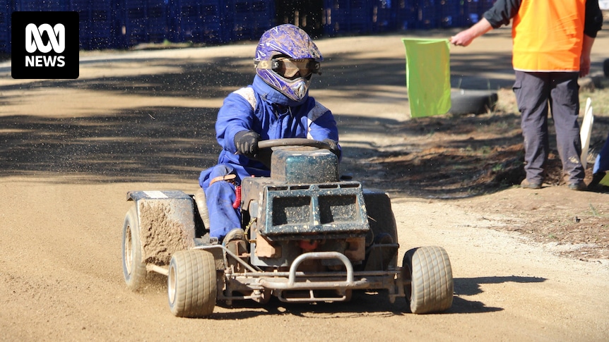 Ride-on lawnmowers and 'outlaw' racers make cut at Inverell Speedway's inaugural 'Invy 500'