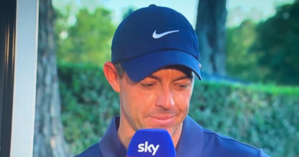 Rory McIlroy accuses coach of 'giving away all our secrets' in frosty TV exchange