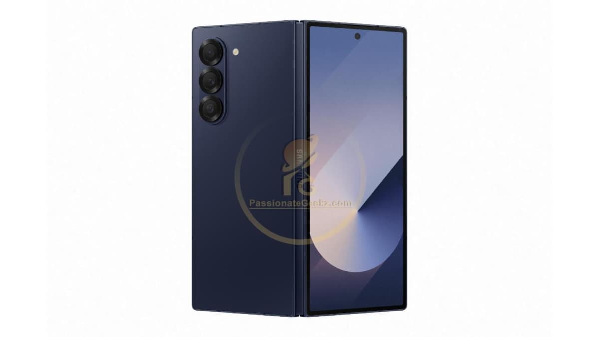 Samsung Galaxy Z Fold 6 Leaks in New Renders, Suggests Three Colour Options