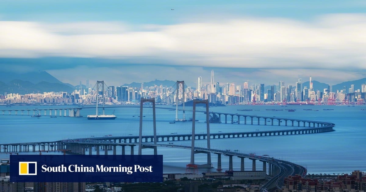 Shenzhen-Zhongshan mega link to open at 3pm on Sunday, cutting Hong Kong travel time