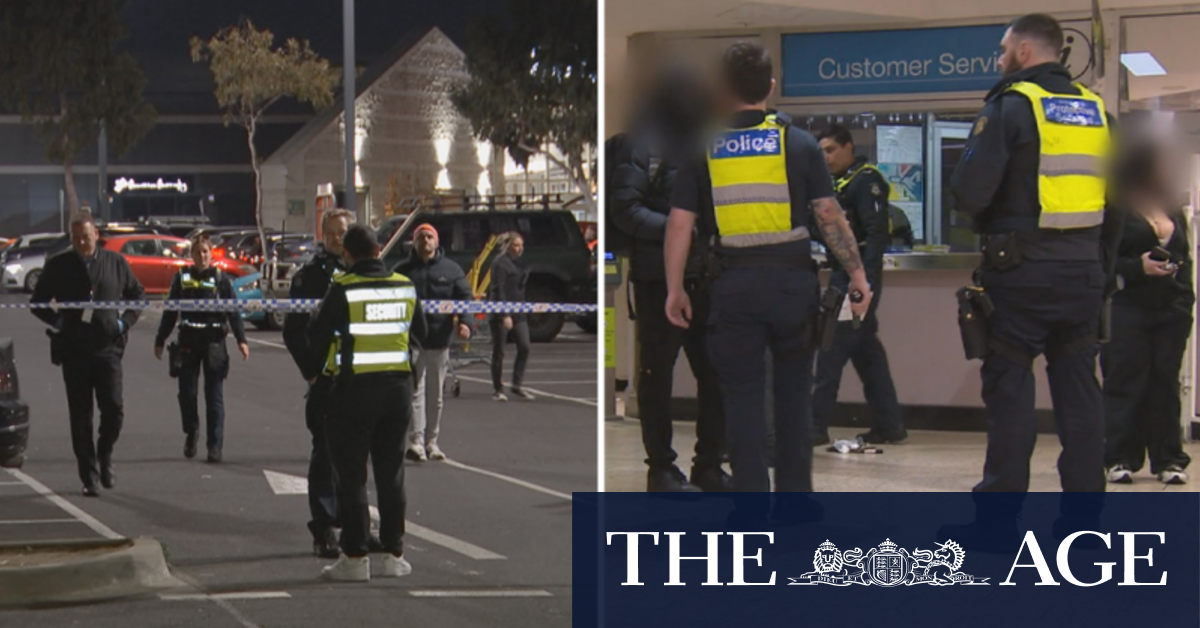 Shots fired during Melbourne shopping centre brawl