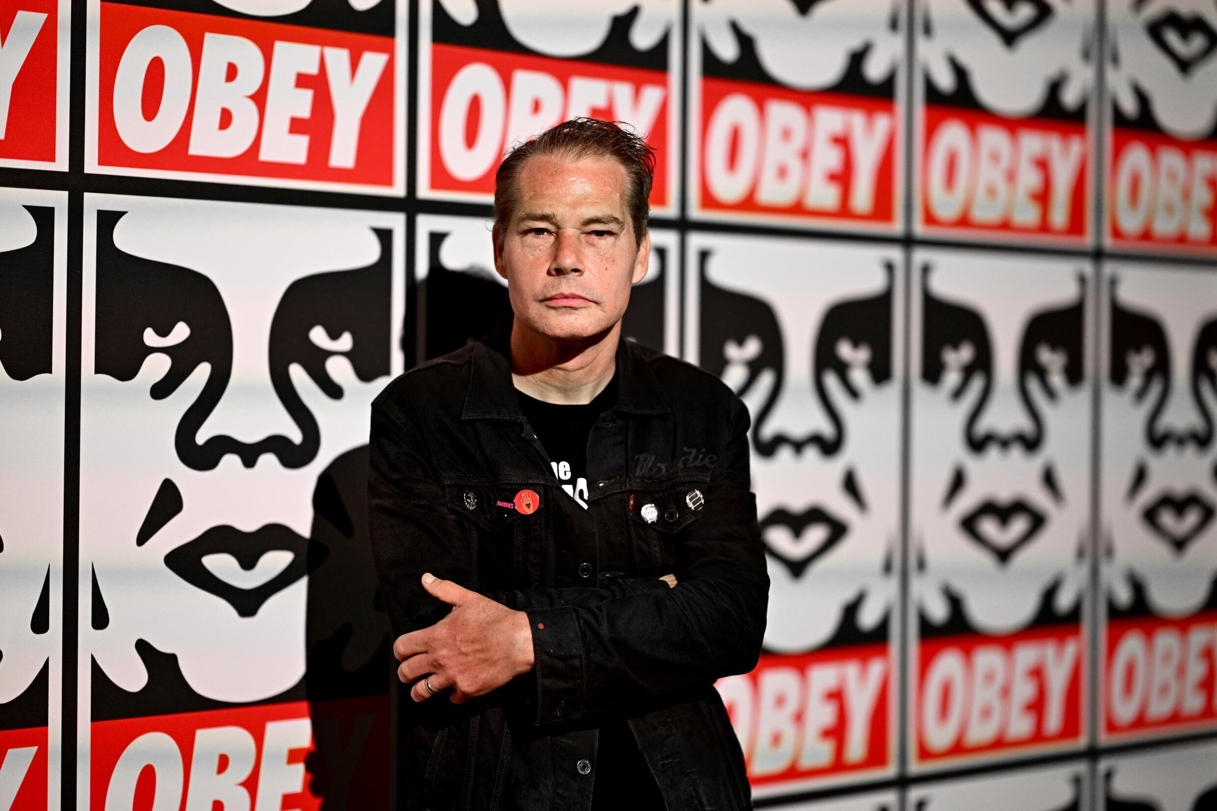 Street artist Obey says French far right 'hijacked' iconic image