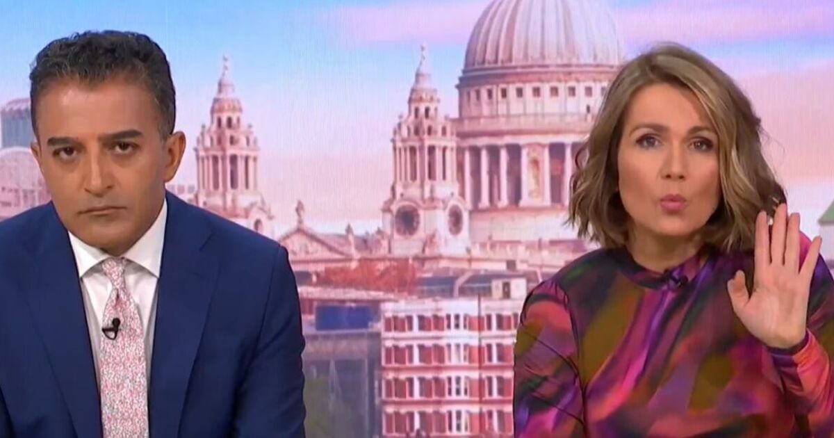 Susanna Reid halts Good Morning Britain for breaking news announcement 