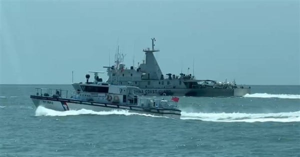 Taiwan monitors four China Coast Guard vessels around Kinmen