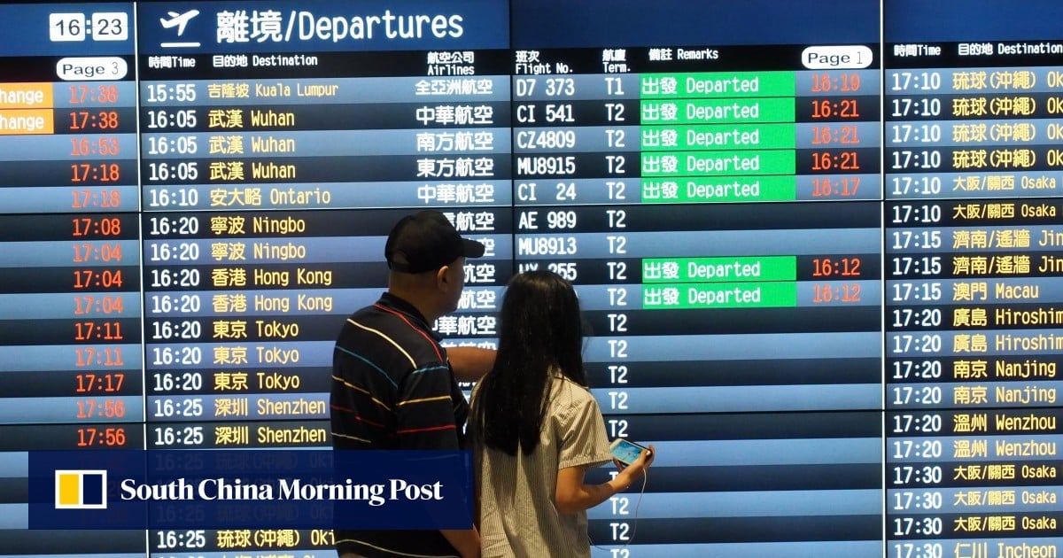 Taiwan raises travel risk warnings for mainland China, Hong Kong and Macau over new anti-separatist rules
