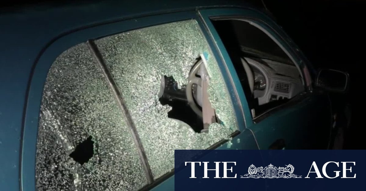 Teenage delivery driver pelted with rocks in Sydney