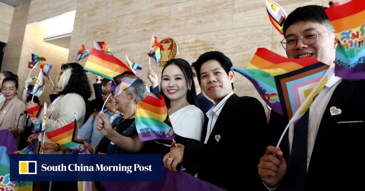 Thailand set to be first Asean nation to recognise same-sex marriages after bill passes