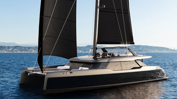 This New 115-Foot Electric Sailing Catamaran Can Cruise the Seas Sans Emissions