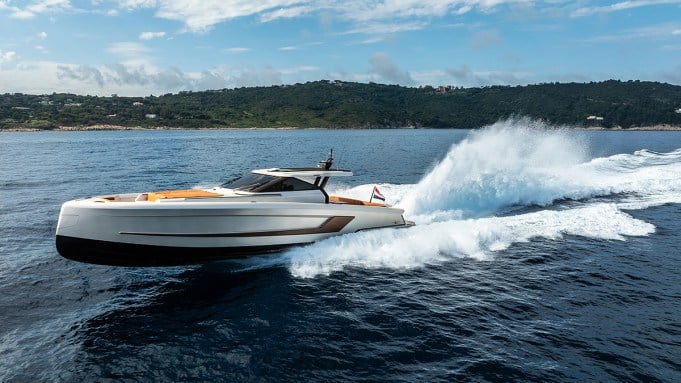 This Wild New 62-Foot Yacht Has Not One but Two Party Decks