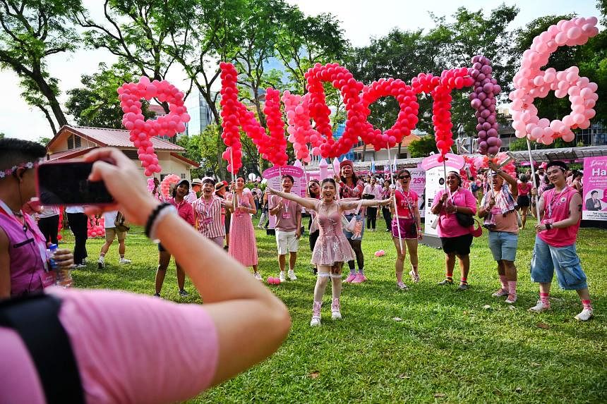 Thousands turn up for annual Pink Dot SG rally to show support for LGBTQ community