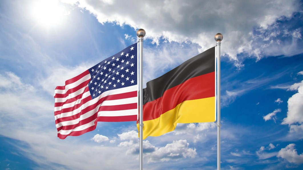 Trade between the US and Germany is growing.