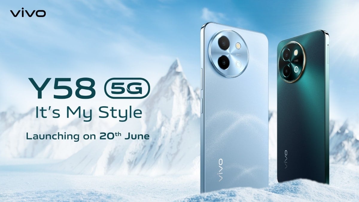 Vivo Y58 5G to Launch in India on June 20, Design, Colours Teased