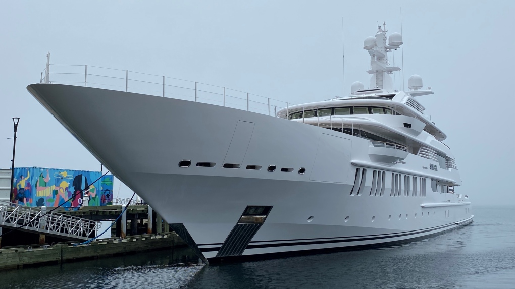 Why a yacht docked in Halifax is getting extra attention