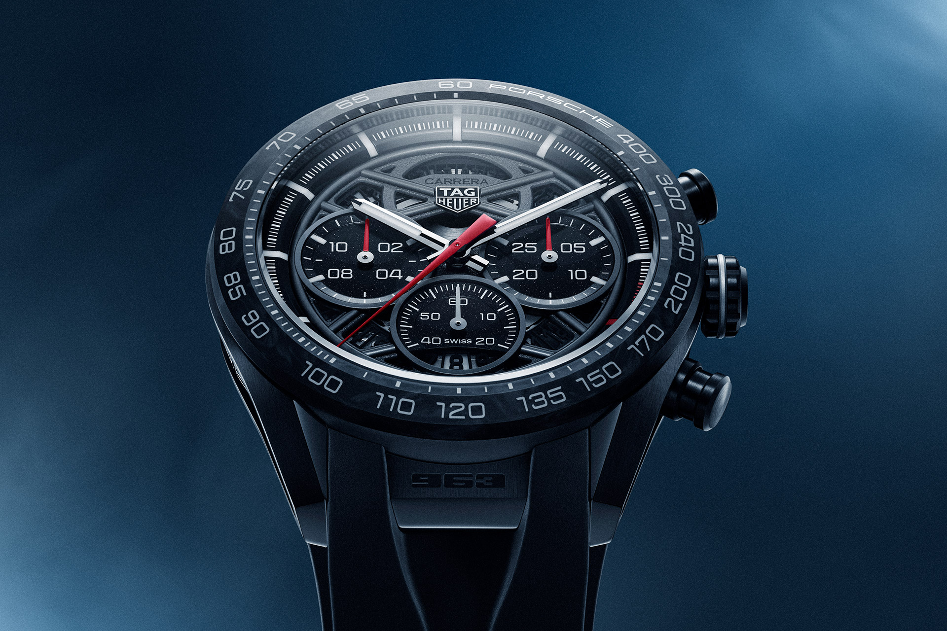 TAG Heuer Carrera Chronograph x Porsche 963 Watch