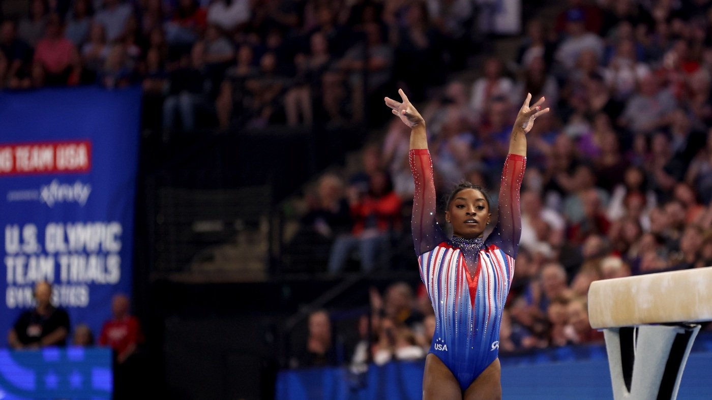 Transcendent once again, Simone Biles will lead U.S. Olympic gymnastics team in Paris