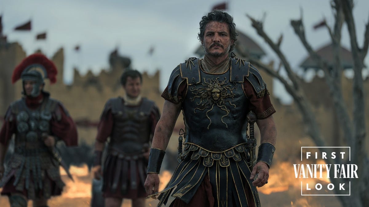 First Gladiator 2 Pics Show Paul Mescal And Pedro Pascal Duke It Out