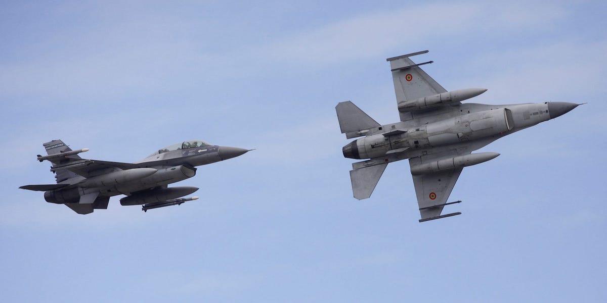 Ukraine's first F-16s from the Netherlands will arrive 'soon,' defense minister says, with export licenses now issued