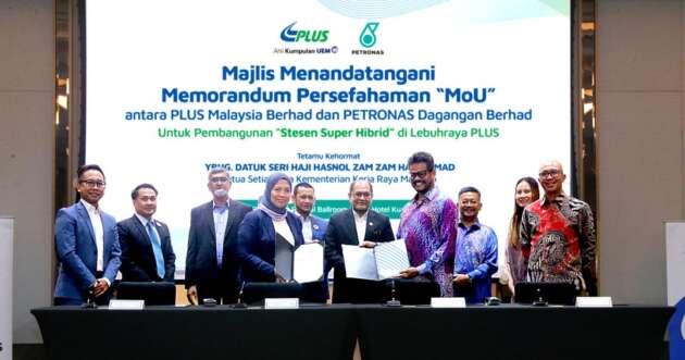 PLUS bekerjasama dengan Petronas bangunkan stesen hibrid komersil pertama di lebuhraya Malaysia