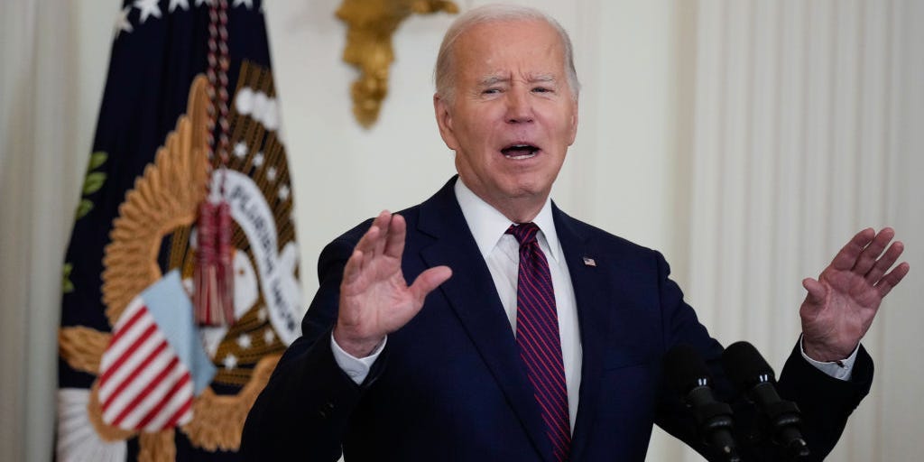 Joe Biden said only God could get him to drop out of the presidential race