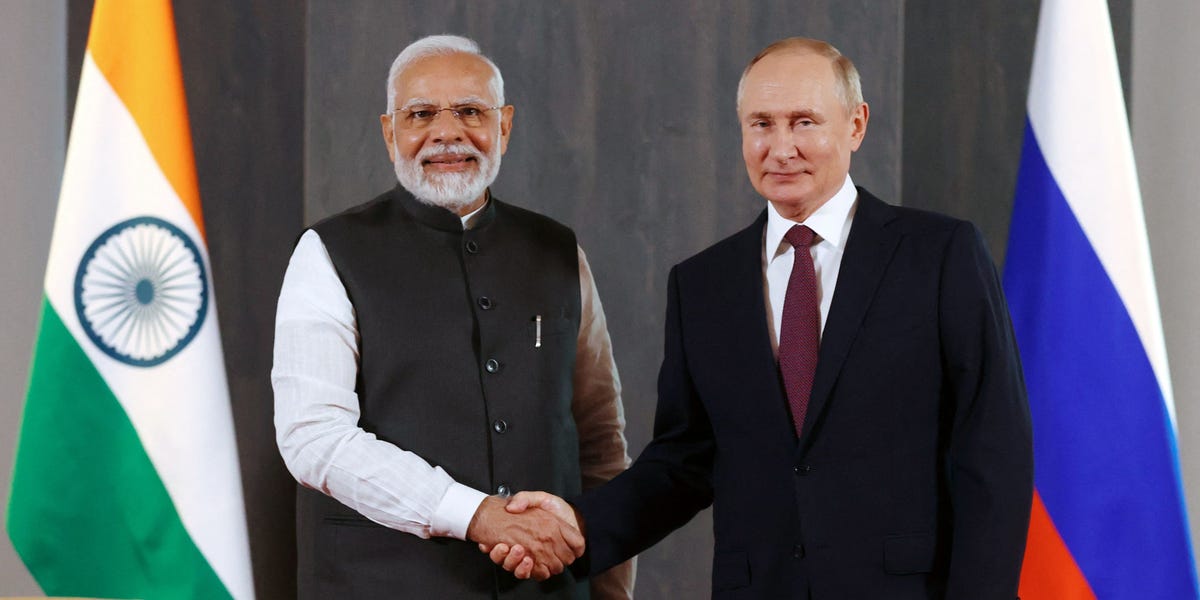Modi's Russia visit shows India isn't worried about making the US mad