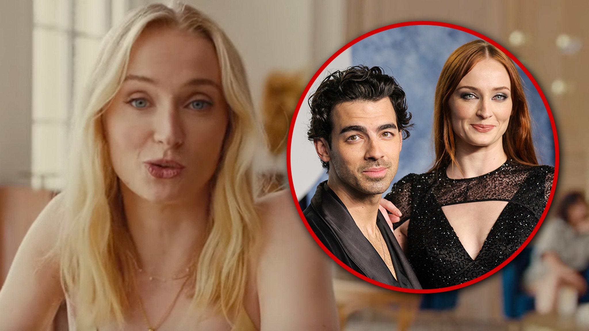 Sophie Turner Jokes About Dating in New Liqueur Ad Amid Joe Jonas Divorce