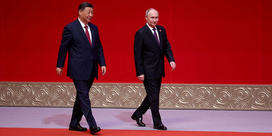 Putin und Xi: Nur noch ziemlich beste Freunde