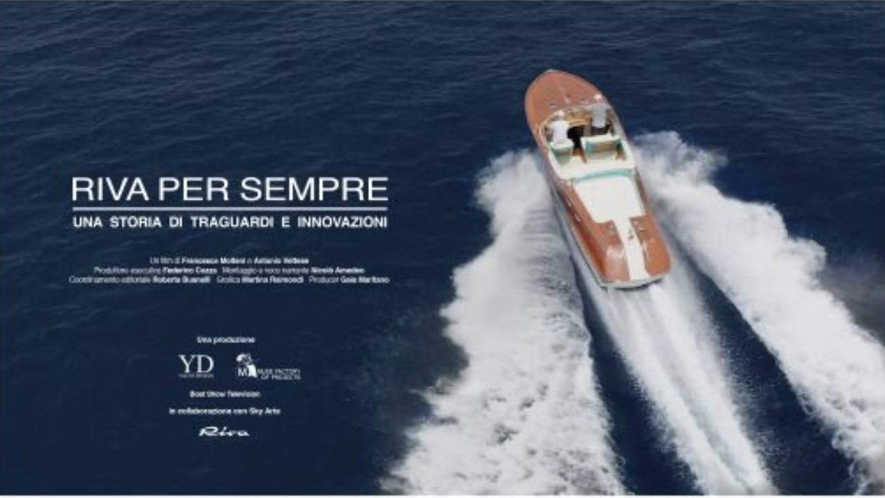 "RIVA PER SEMPRE. A history of achievements and innovation”: on air from July 16 on Sky Arte