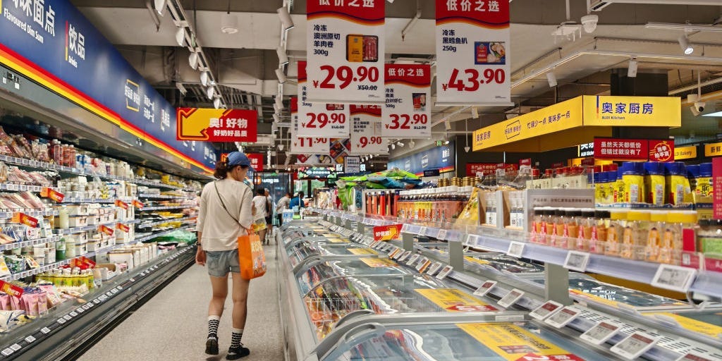 Chinese consumers aren't buying enough stuff, and it's taking a toll on the economy