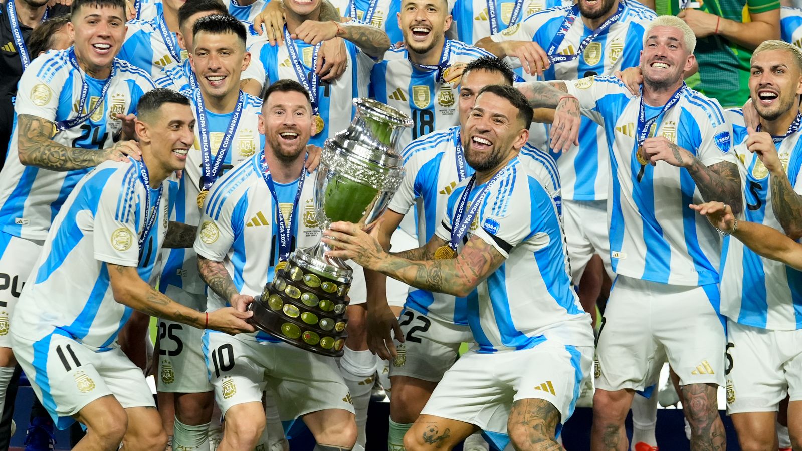 Copa America final marred by crowd trouble as Argentina win title