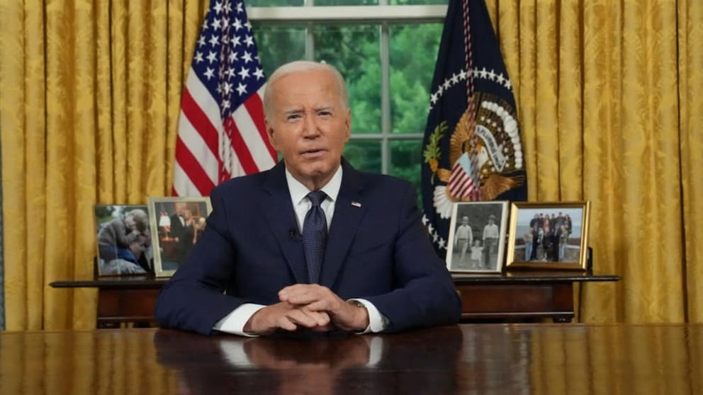 WATCH: President Biden calls for unity in Oval Office address