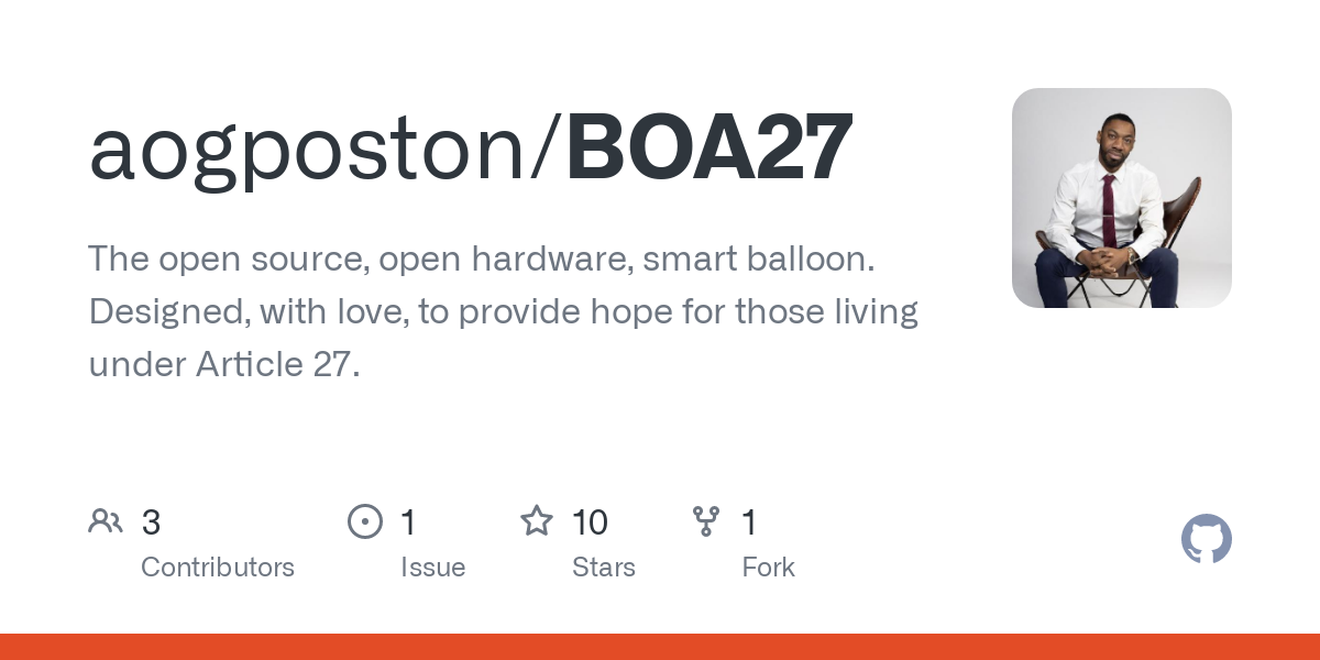 BOA27: An open source, open hardware, leafleting, smart balloon