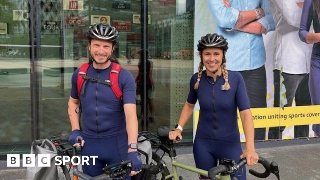 BBC team pedal to Paris to highlight sustainability