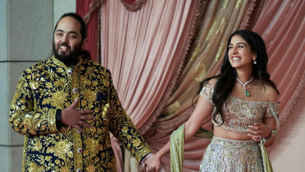 Global elite flock to extravagant Indian wedding of billionaire Ambani's son