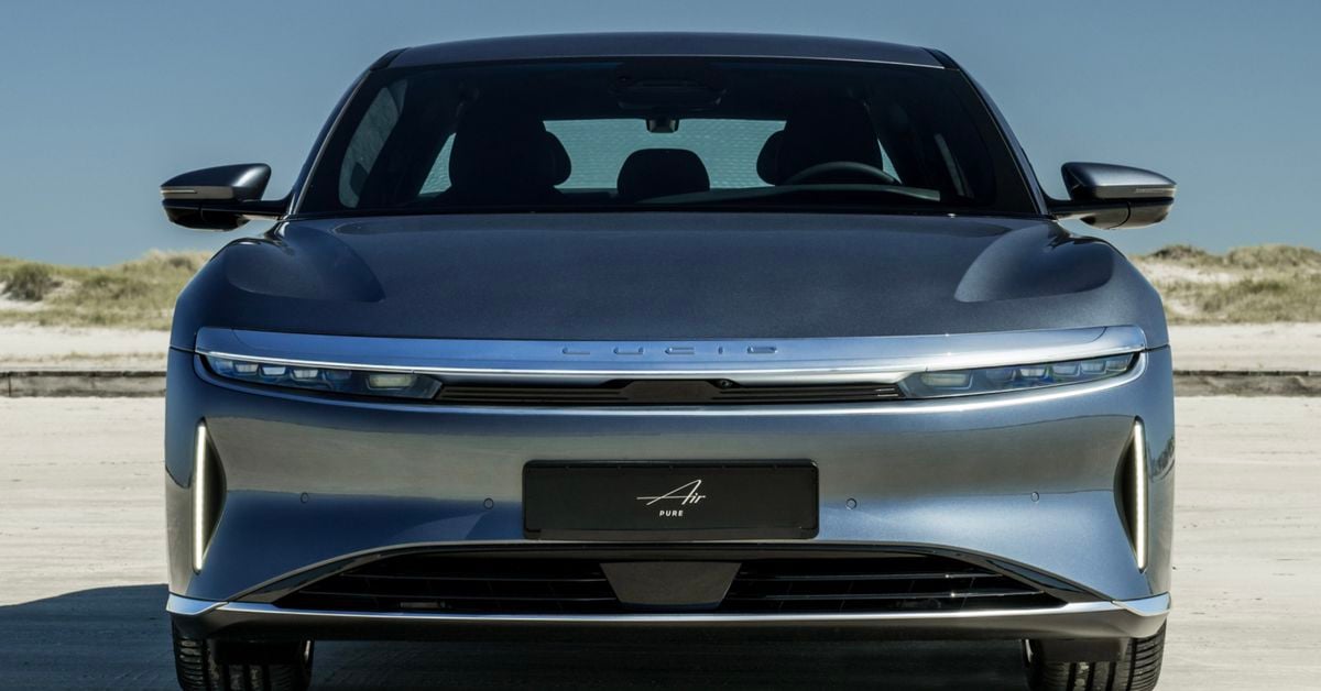 Lucid claims its Air Pure electric sedan is the most efficient EV ever made