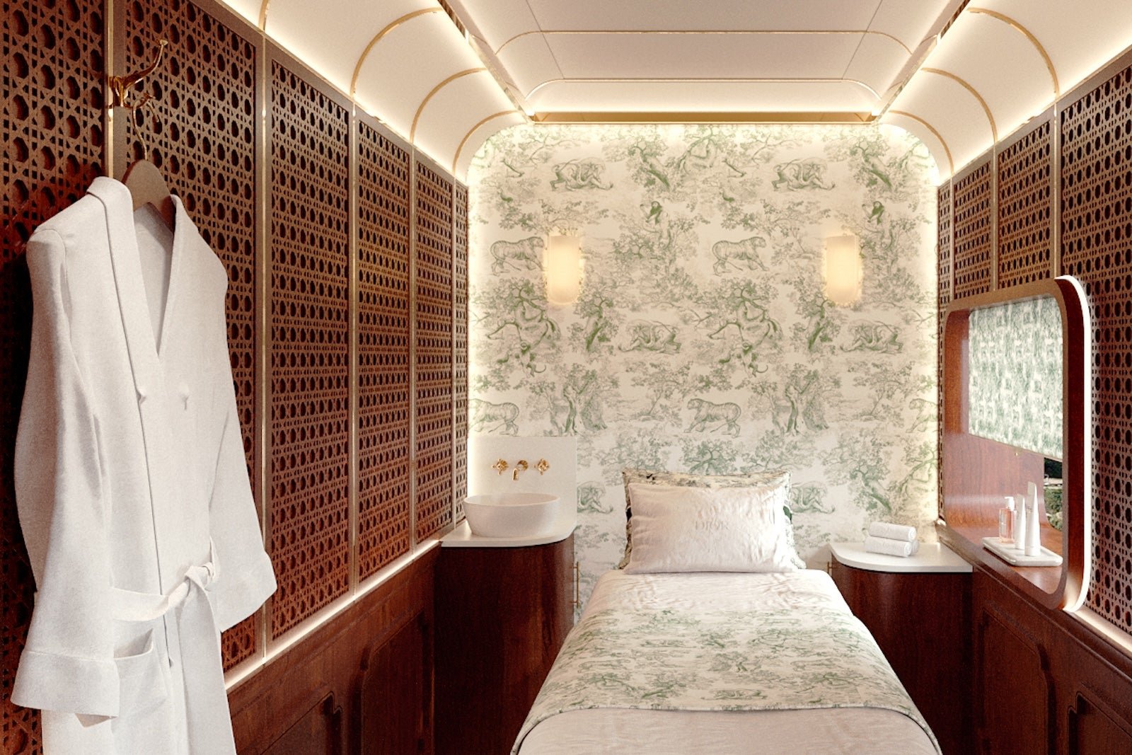 You can now visit a Dior Spa on a luxury train through Southeast Asia