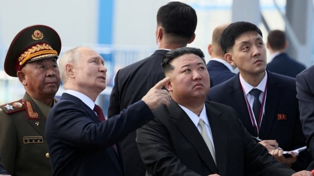 Putin praises North Korea for supporting war in Ukraine en route to rare visit