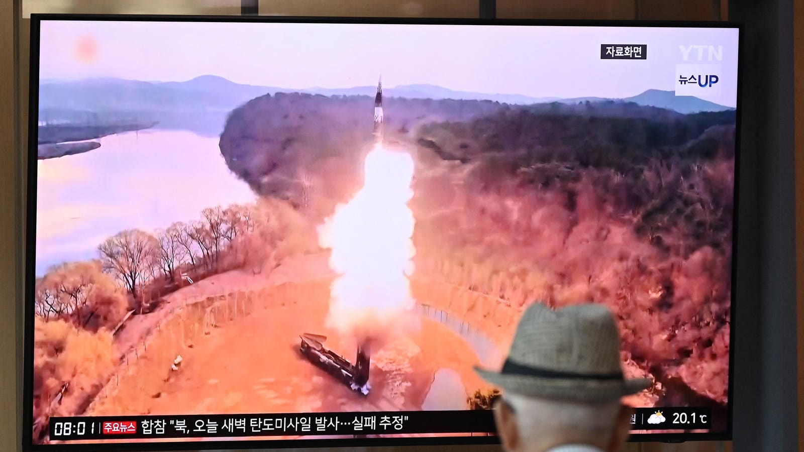 Suspected North Korean Hypersonic Missile Explodes After Test Launch Amid Tensions With South Korea