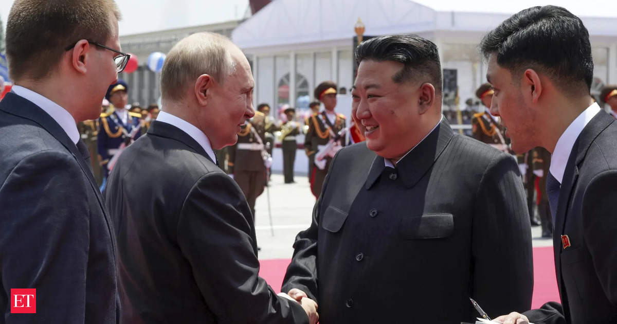 North Korea's Kim vows 'full support' for Russia in Ukraine as Putin vows to upgrade ties