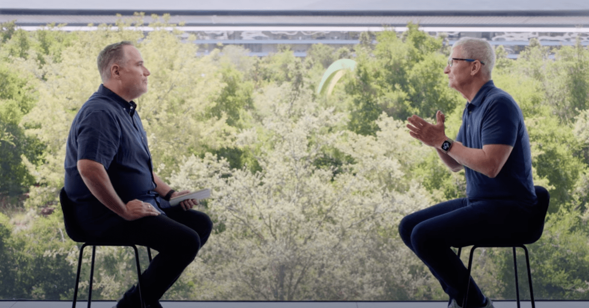 Tim Cook talks Apple Vision Pro as spatial computing goes down under